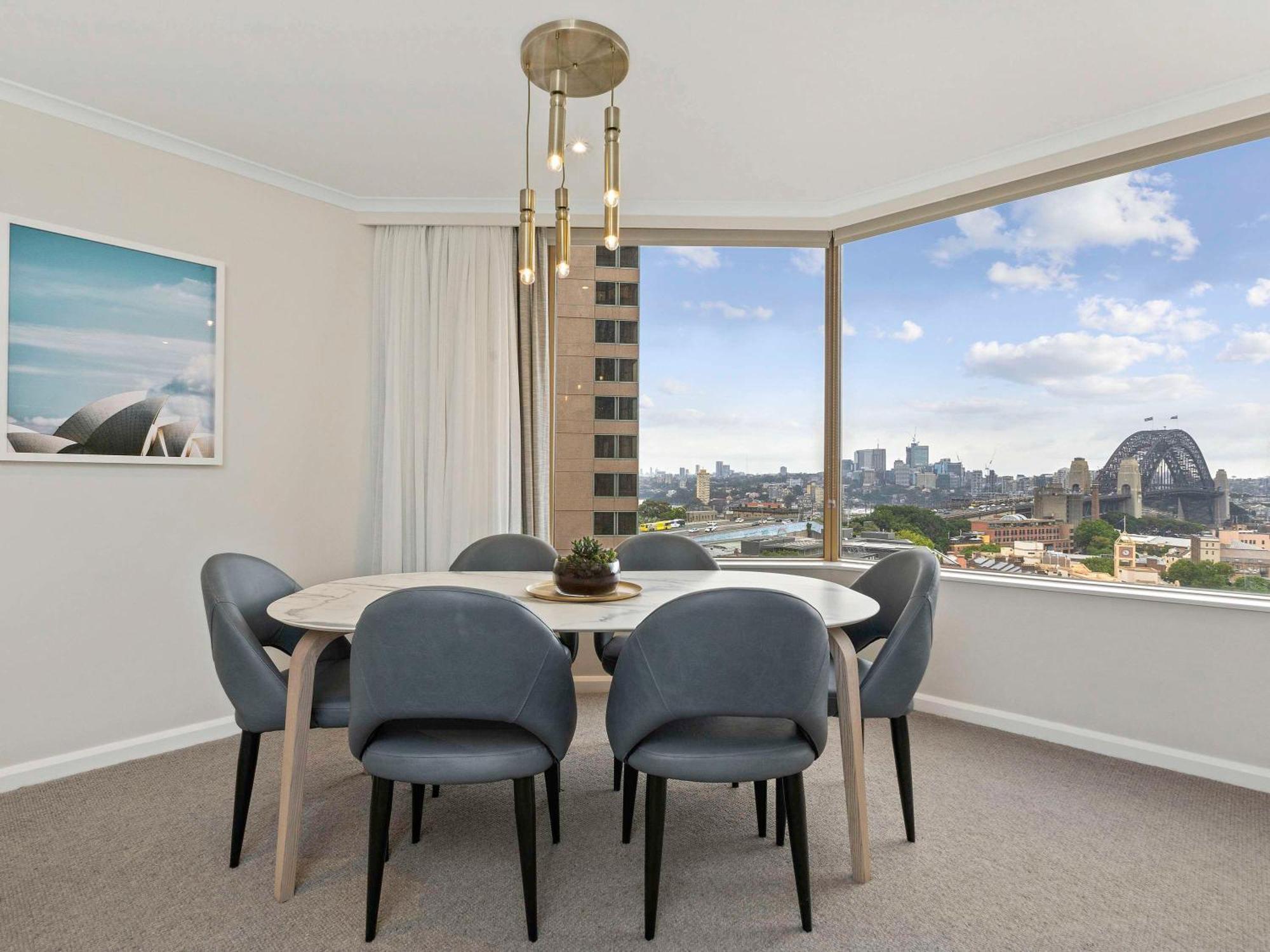 فندق أجنحة ذا سيبيل كواي ويست سيدني المظهر الخارجي الصورة Dining room